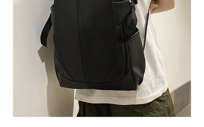 Faux Leather Backpack mySite