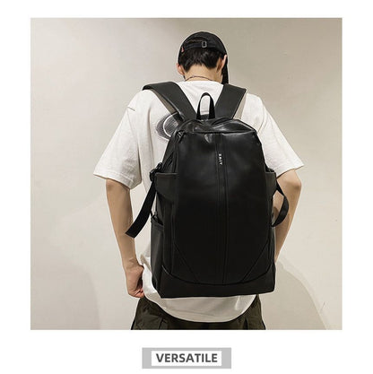 Faux Leather Backpack mySite