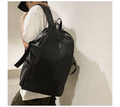 Faux Leather Backpack mySite