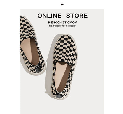 Patterned Slip Ons mySite