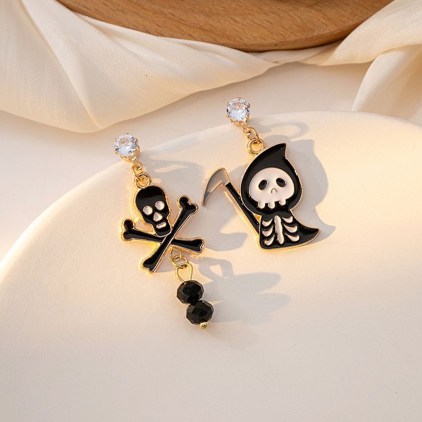 Halloween Glaze Alloy Drop Earring SpreePicky