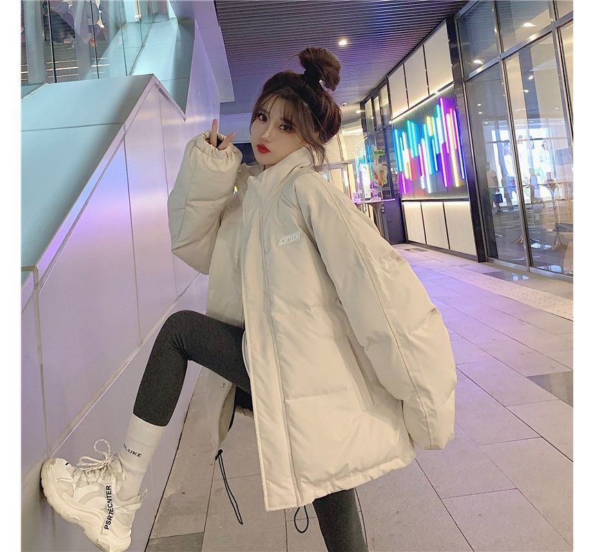 Plain Puffer Jacket SpreePicky