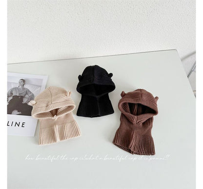 Bear Ear Plain Balaclava SpreePicky