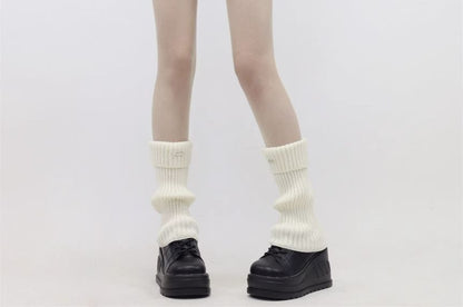 Ribbed Knit Leg Warmers SpreePicky