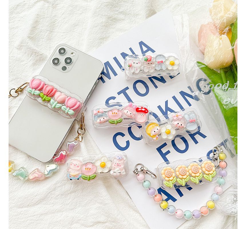 Cartoon Clip On Phone Strap SpreePicky