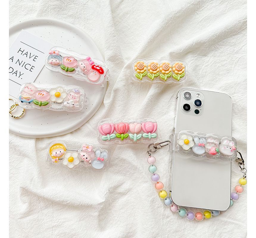 (Various Strap Designs) On Phone Cartoon Clip FashionChic