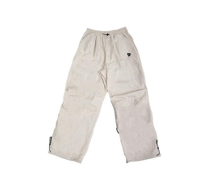 Low Waist Plain Loose-Fit Wide-Leg Cargo Pants SpreePicky