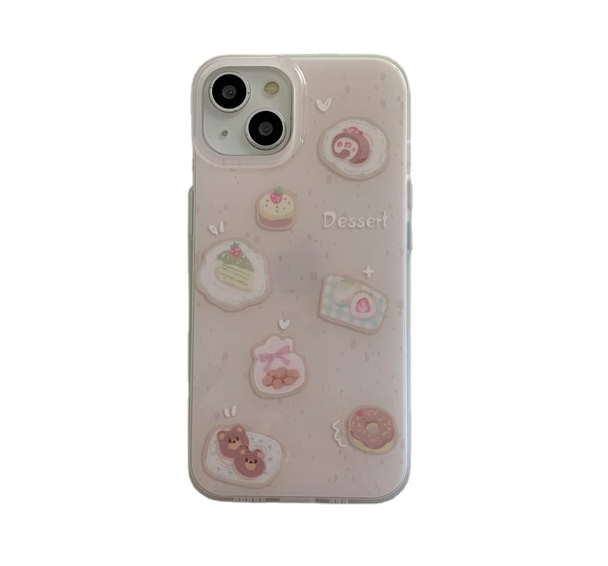 Dessert Phone Case - iPhone 15 Pro Max / 15 Pro / 15 / 14 Pro Max / 14 Pro / 14 / 13 Pro Max / 13 Pro / 13 / 12 Pro Max / 12 Pro / 12 / 11 SpreePicky