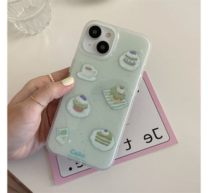 Dessert Phone Case - iPhone 15 Pro Max / 15 Pro / 15 / 14 Pro Max / 14 Pro / 14 / 13 Pro Max / 13 Pro / 13 / 12 Pro Max / 12 Pro / 12 / 11 SpreePicky