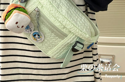 Plain Waist Bag / Bag Charm / Pin / Set SpreePicky