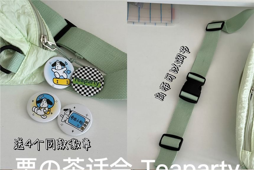 Plain Waist Bag / Bag Charm / Pin / Set SpreePicky