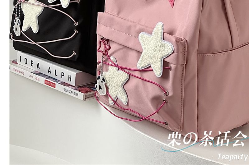 Star Pattern Backpack / Bag Charm / Set SpreePicky