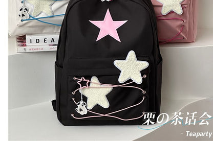 Star Pattern Backpack / Bag Charm / Set SpreePicky