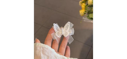 Butterfly Ribbon Mesh Hair Clip SpreePicky