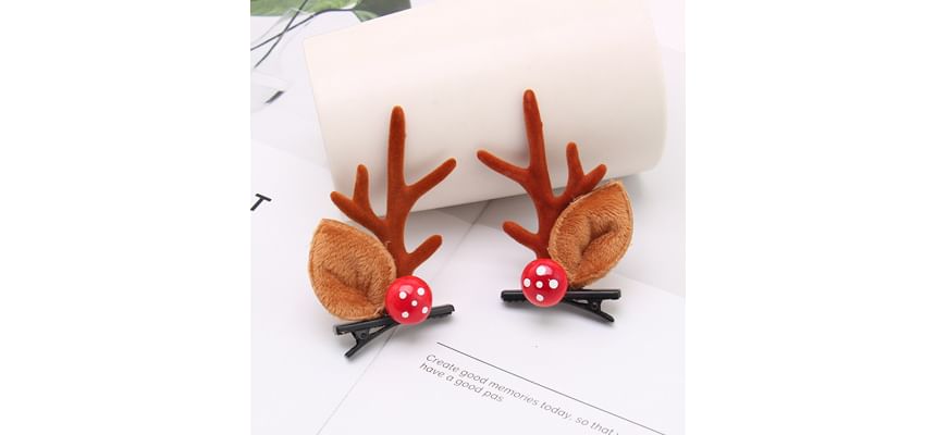 Christmas Flocking Hair Clip (Various Designs) SpreePicky