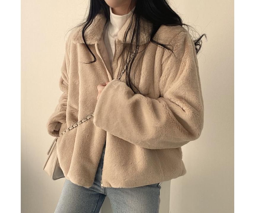 Fluffy Zip Jacket SpreePicky