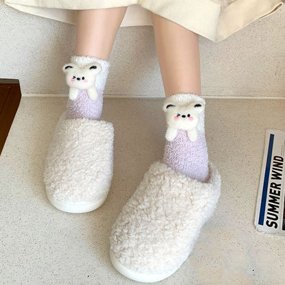 Animal Fluffy Socks SpreePicky