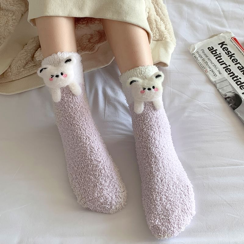 Animal Fluffy Socks SpreePicky