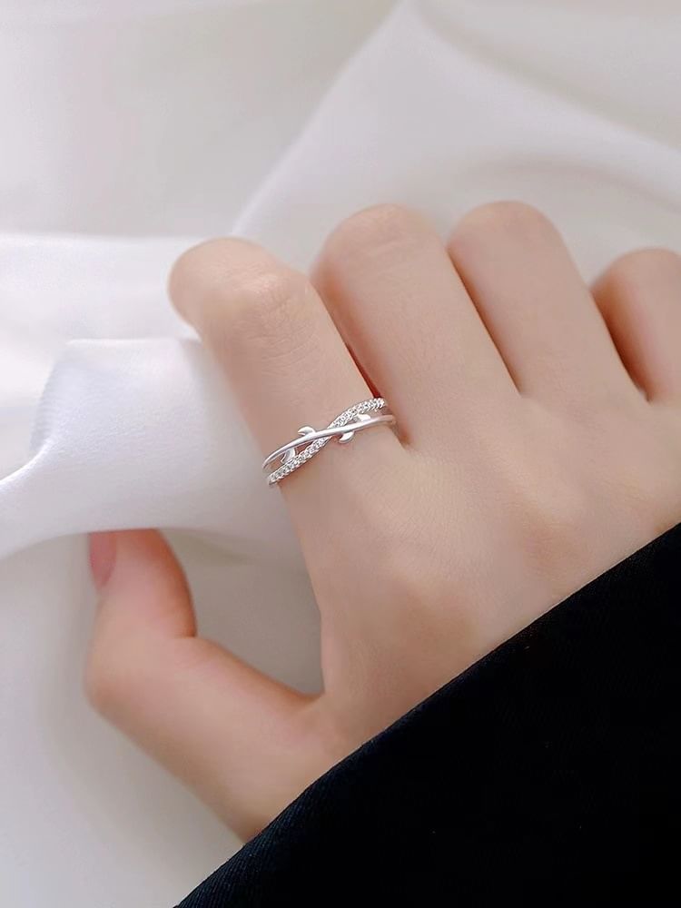 Branches Layered Alloy Open Ring SpreePicky