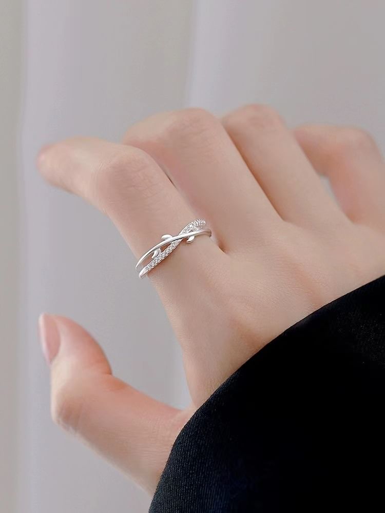 Branches Layered Alloy Open Ring SpreePicky