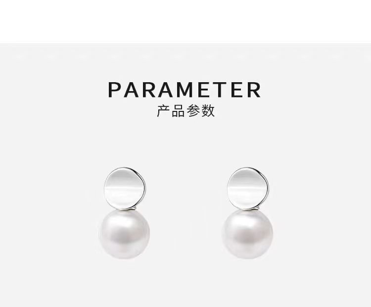 Faux Pearl Alloy Drop Earring SpreePicky