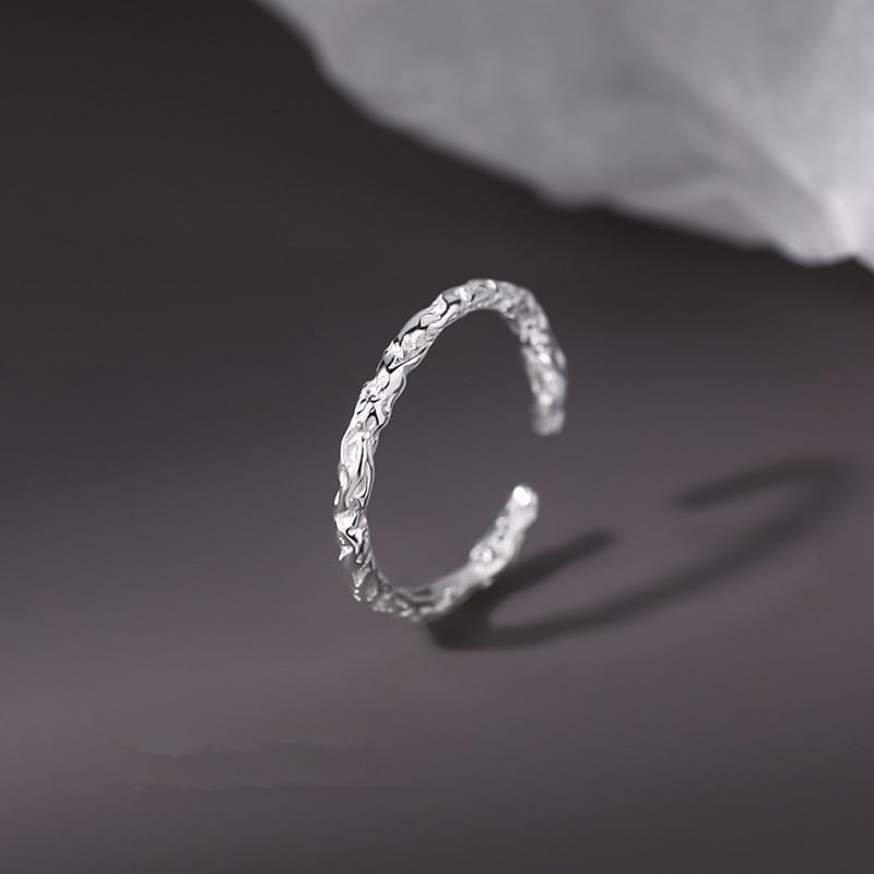 Textured Alloy Open Ring SpreePicky