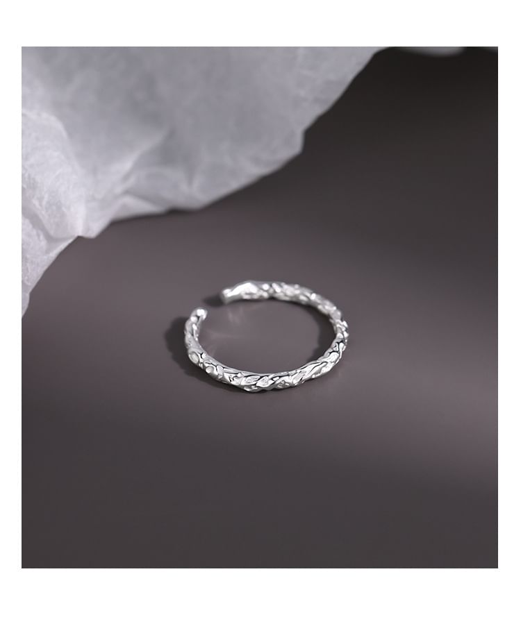 Textured Alloy Open Ring SpreePicky