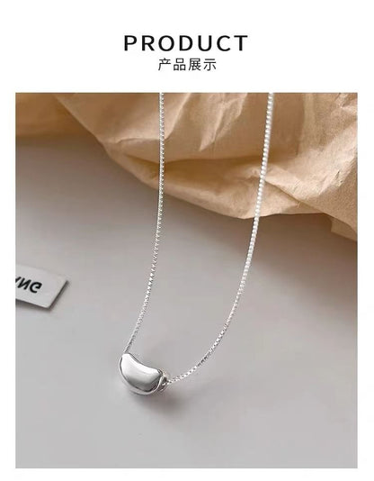 Bean Pendant Alloy Choker SpreePicky