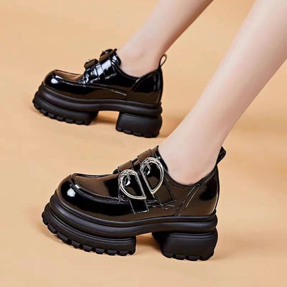 Platform Buckled Loafers mySite