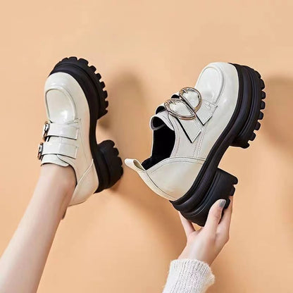 Platform Buckled Loafers mySite