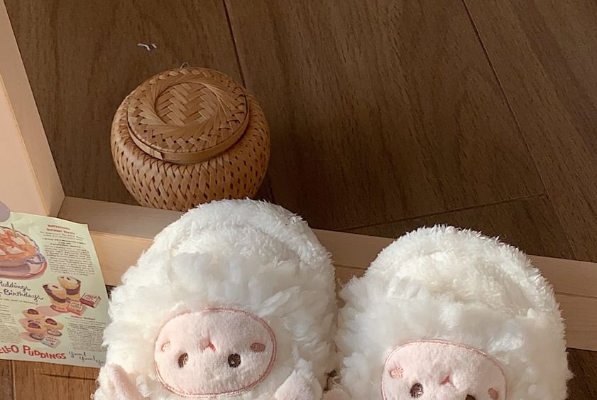 Sheep Home Slippers SpreePicky