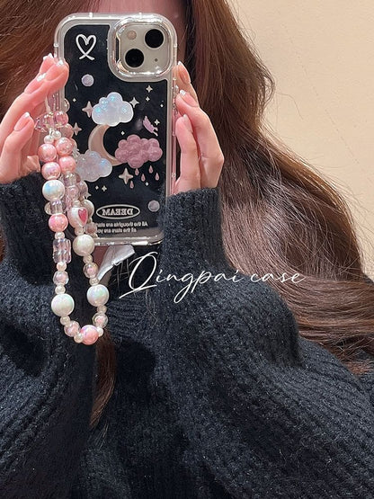 Cloud Mirrored Phone Case - iPhone 15 Pro Max / 15 Pro / 15 Plus / 15 / 14 Pro Max / 14 Pro / 14 Plus / 14 SpreePicky