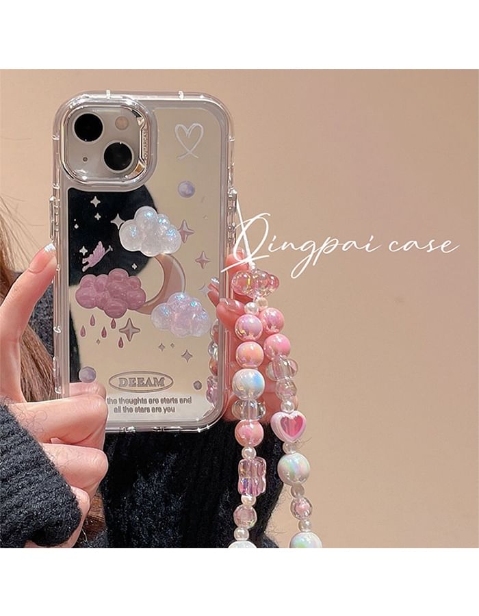 Cloud Mirrored Phone Case - iPhone 15 Pro Max / 15 Pro / 15 Plus / 15 / 14 Pro Max / 14 Pro / 14 Plus / 14 SpreePicky