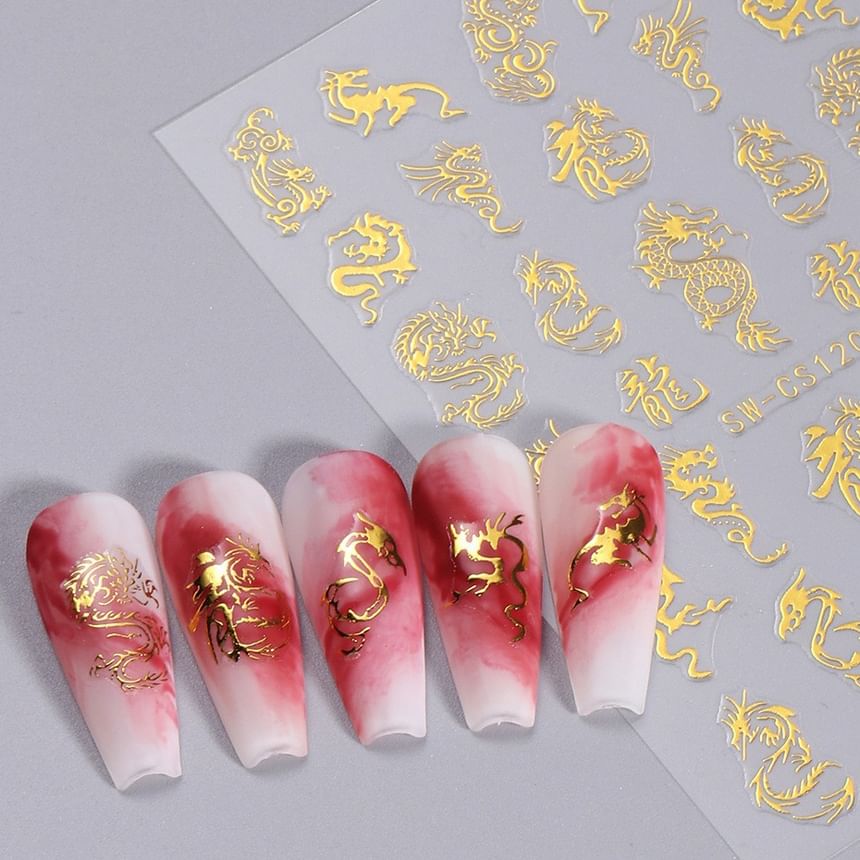 Dragon Nail Art Stickers SpreePicky