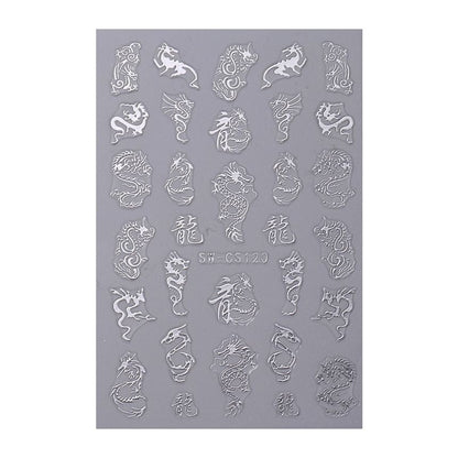 Dragon Nail Art Stickers SpreePicky