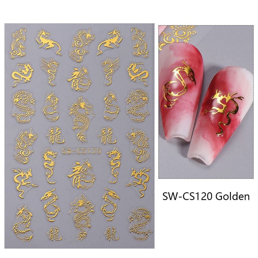 Dragon Nail Art Stickers SpreePicky