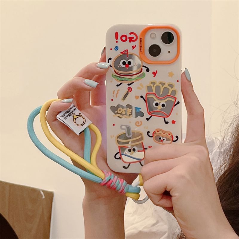 Fast Food Phone Case - iPhone 15 Pro Max / 15 Pro / 15 / 14 Pro Max / 14 Pro / 14 / 13 Pro Max / 13 Pro / 13 / 12 Pro Max / 12 Pro / 12 / 11 SpreePicky