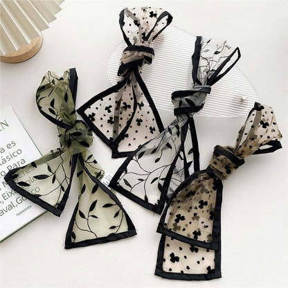 Jacquard Mesh Scarf SpreePicky