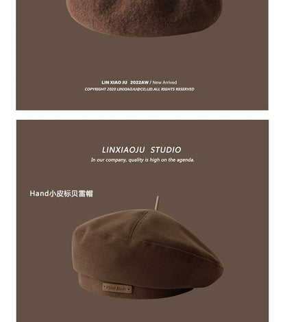 Beret / Baseball Cap / Bucket Hat / Applique Beanie SpreePicky