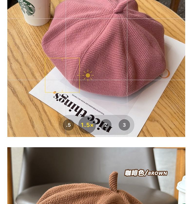 Plain Beret SpreePicky