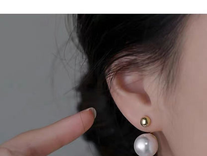 Faux Pearl Ear Jacket SpreePicky