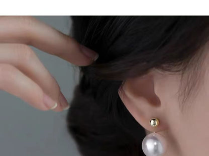 Faux Pearl Ear Jacket SpreePicky