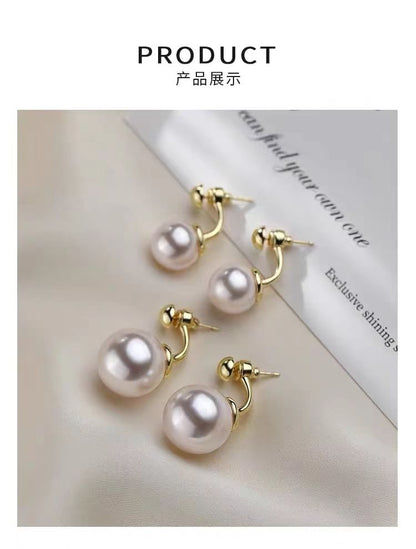 Faux Pearl Ear Jacket SpreePicky