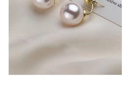 Faux Pearl Ear Jacket SpreePicky