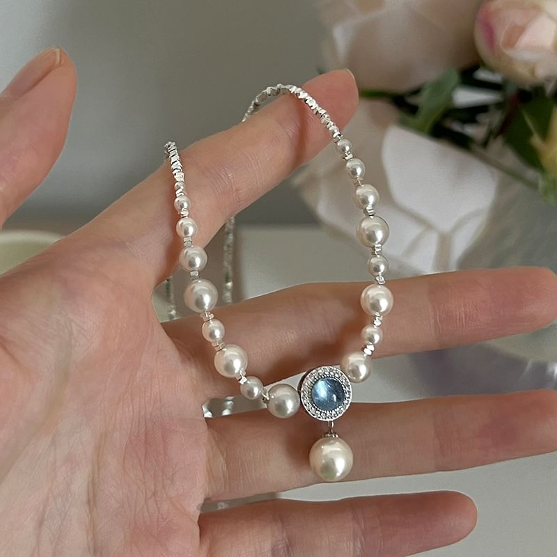 Faux Pearl Beaded Necklace / Bracelet SpreePicky