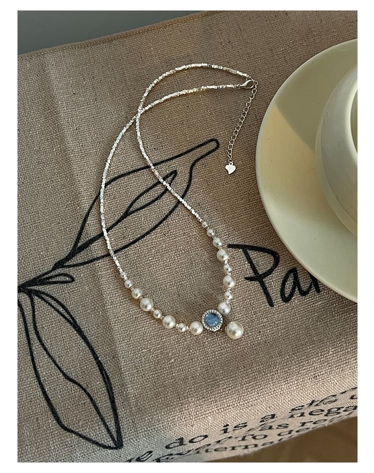 Faux Pearl Beaded Necklace / Bracelet SpreePicky