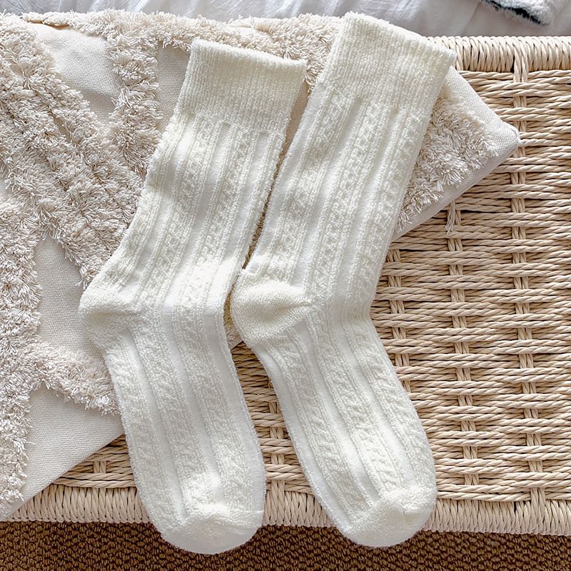 Plain Short Socks Set SpreePicky