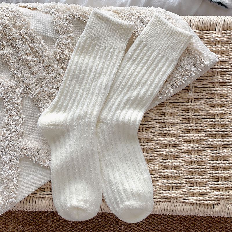 Plain Short Socks Set SpreePicky