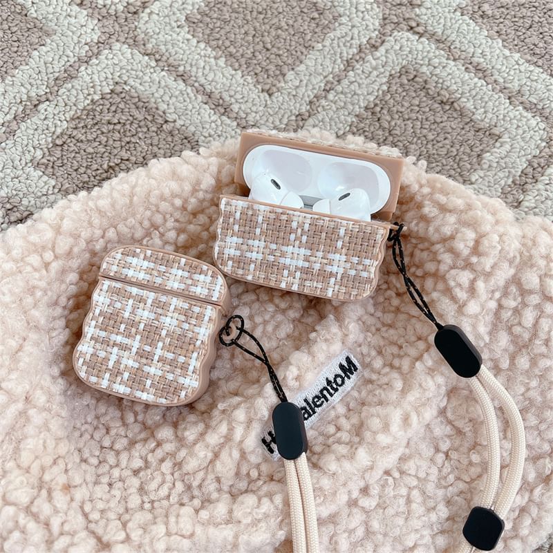 Plaid AirPods / Pro Earphone Case Skin SpreePicky