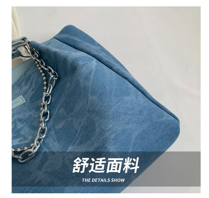 Tie Dye Chain Strap Tote Bag SpreePicky